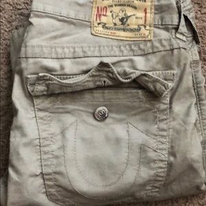 True Religion cords size 34